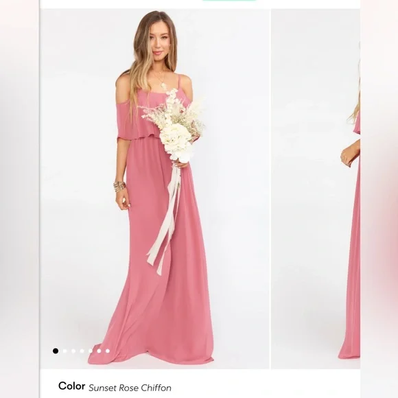 Show Me Your MuMu Caitlin Ruffle Maxi Dress - Picture 2 of 6